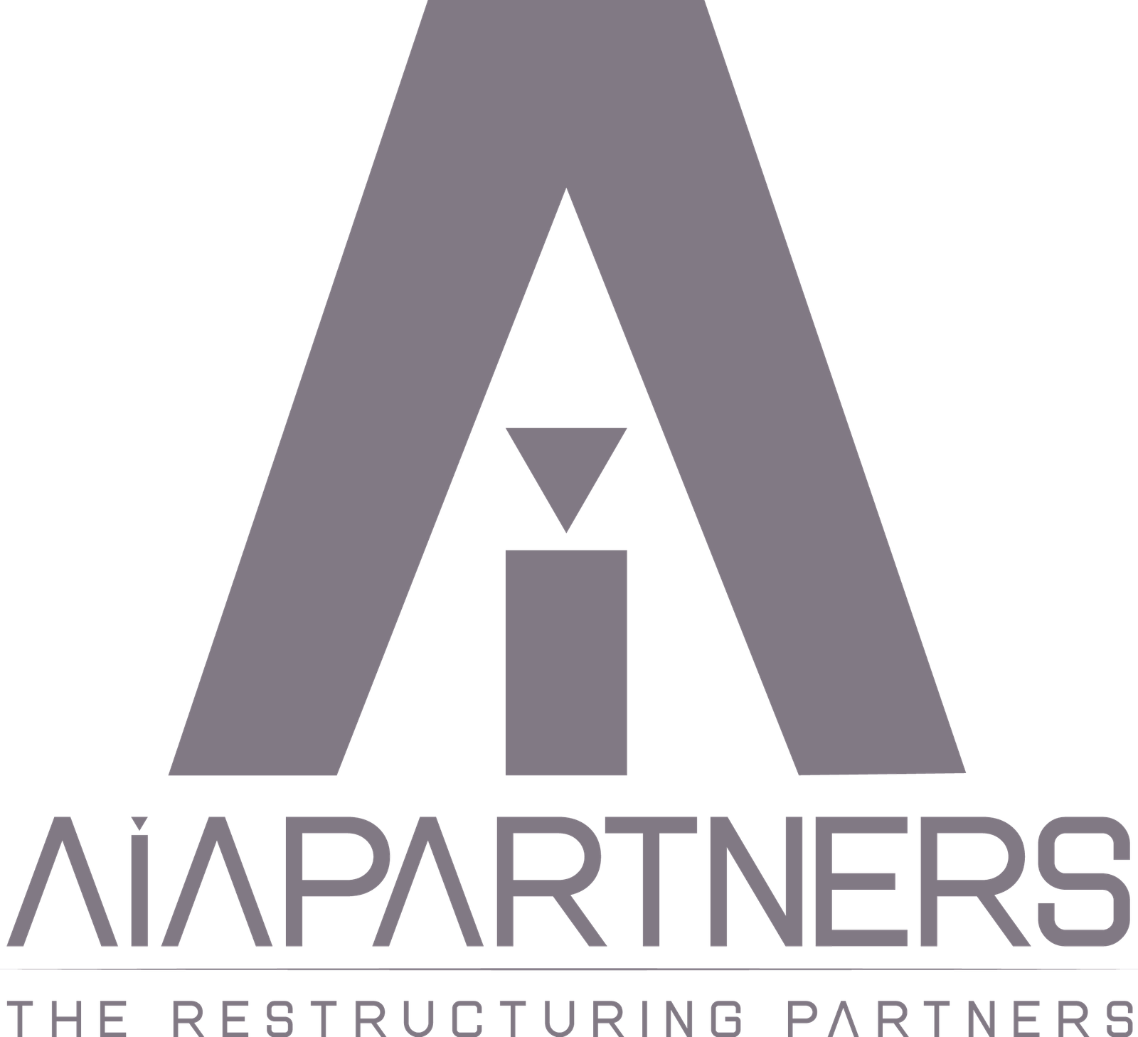 AiAPartners - Logo Square - Light Grey - Full